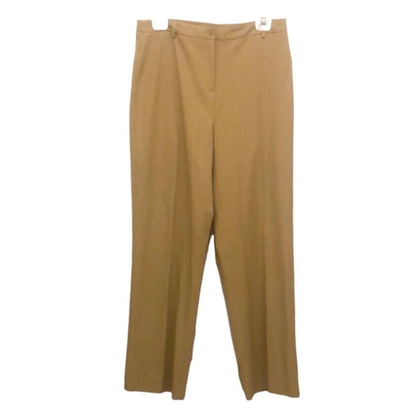 Charter Club NEW Katherine Tan Pleated Dress Pants Size 8 - Picture 1 of 8